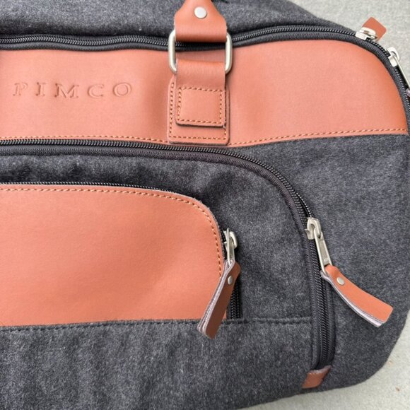 Urban Edge Wool & Leather Weekender Bag - Picture 11 of 11